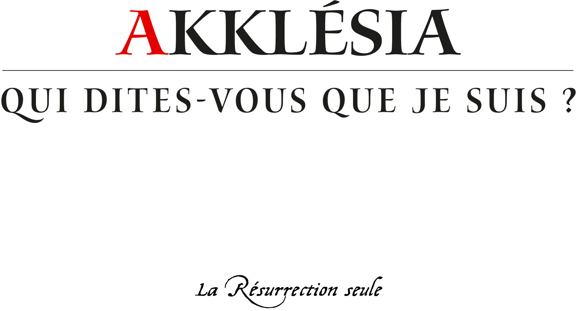 qui-dites-vous que je suis ?